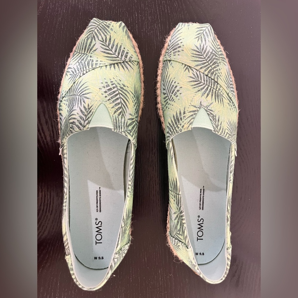TOMS Women’s Alpargata Rope Espadrilles Size 9.5